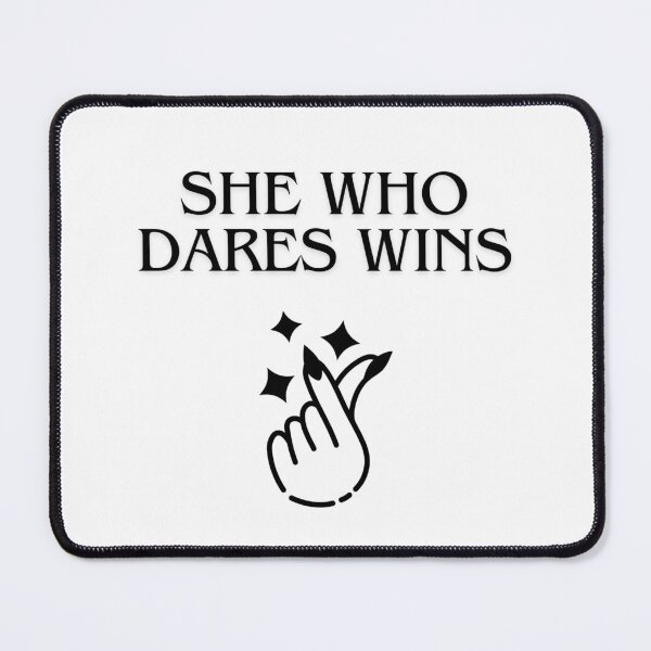 Item preview, She who dares wins designed and sold by mandalahaze.