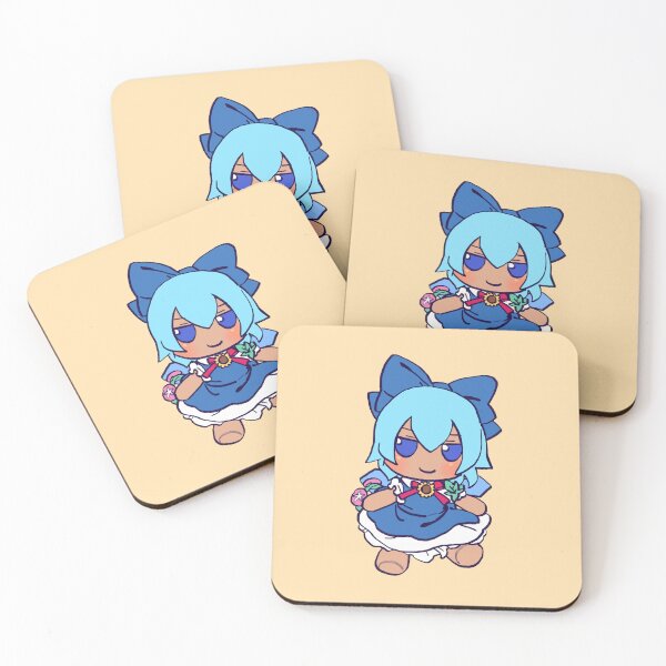 Item preview, I draw suntanned summer cirno fumo plush / touhou memes designed and sold by RansRoom.