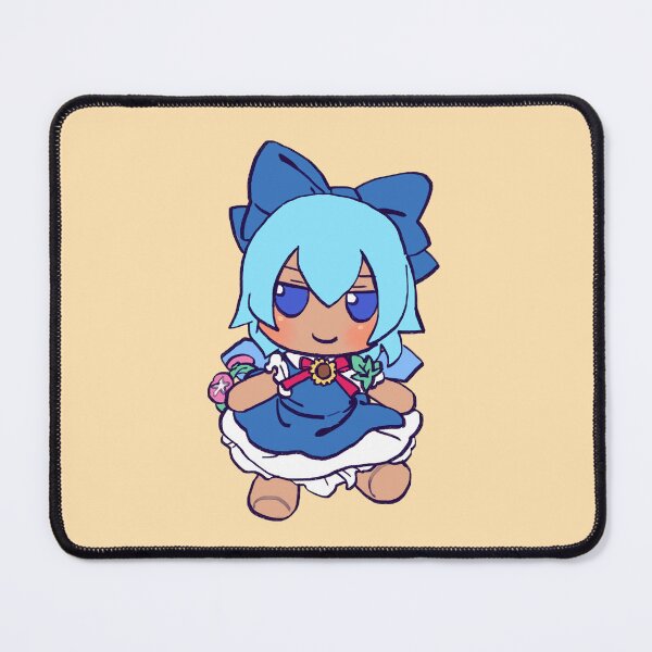 Item preview, I draw suntanned summer cirno fumo plush / touhou memes designed and sold by RansRoom.