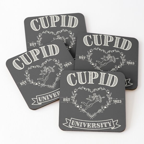 Item preview, Cupid University T-Shirt, Cute Valentine's Day Shirt, Cute College Sweatshirt Classic T-Shirt, Ivory designed and sold by KnockingLouder.