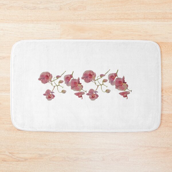Item preview, Pink orchids, soft pastels drawn by Anna Pękalska-Bazan designed and sold by BazankiArt.