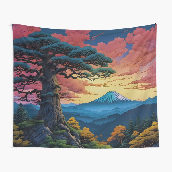 Item preview, Sunset at Jiyanna - Nature Landscape designed and sold by Kijiermono.