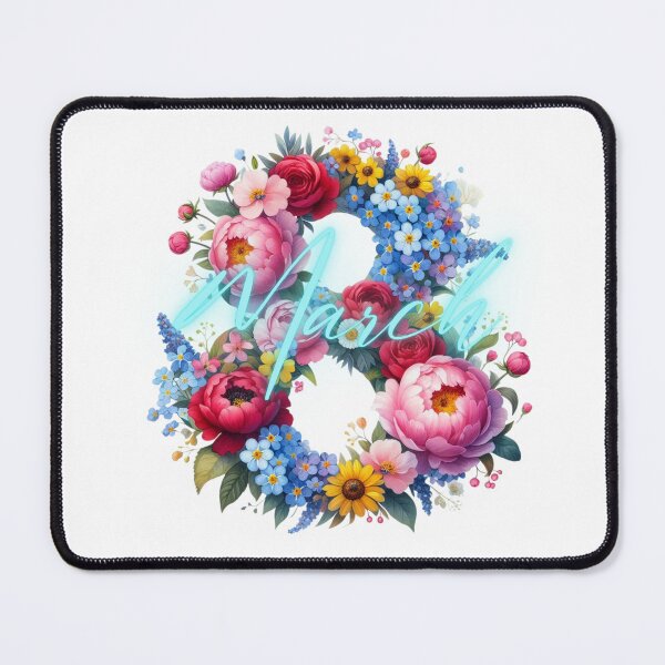 Item preview, Flowers number 8 for international women's day designed and sold by Gapanaart.