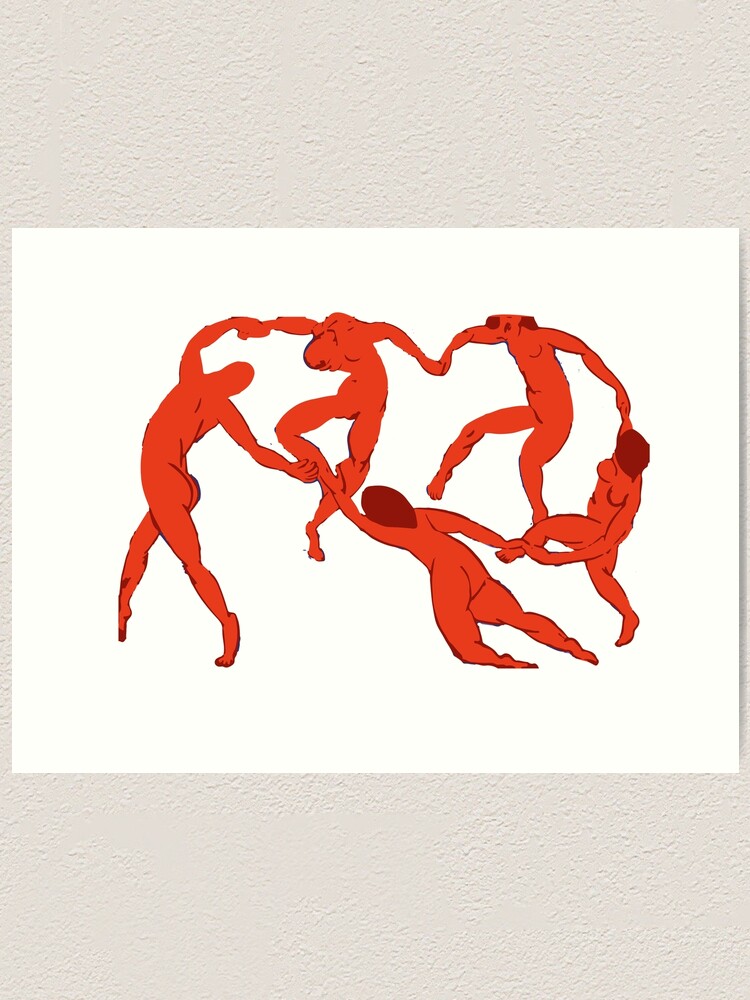 アート・デザイン・音楽 MATISSE Rhythm and Line Henri Matisse The Dance and Music Line Artwork Hermitage T-SHIRT