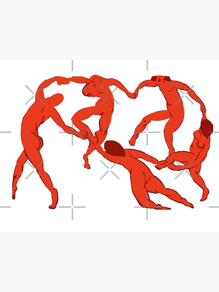 Rhythmic Reverie: Henri Matisse Dance Digital Illustration