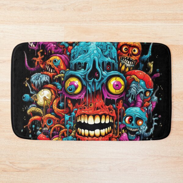 Item preview, Puppet Bad Trip, Crazy Creature Designs, Acid Smile Eat, Psychedelic Fashion, Acid Hungry Puppet, Trippy Styles, Funny Monster designed and sold by psytrancedesign.