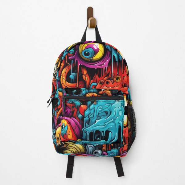 Artikelvorschau, Puppet Bad Trip, Creature Designs, Acid Smile, Psychedelic Fashion, Acid Puppet, Trippy Styles, Lustiges Monster entworfen und verkauft von psytrancedesign.