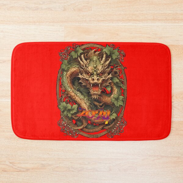 Item preview, Mystical Dragon Prints: Neon Elegance for the Year 2024 designed and sold by leyfinder.