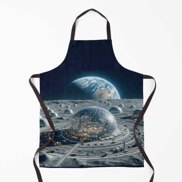Item preview, Human Settlement on the Moon's Surface - Space Quest designed and sold by ARVA-Digital.