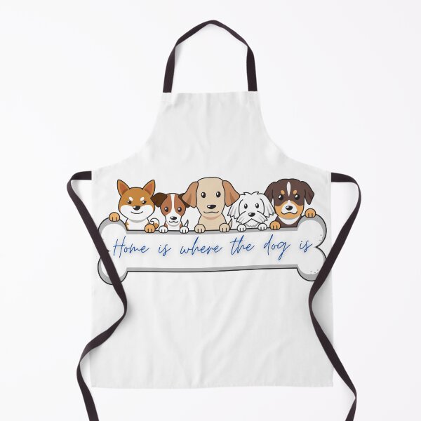 Item preview, Dogs lover T-shirts, Dogs T-shirts, Home is where the dog is T-shirts designed and sold by Theerapol Buphasiri.