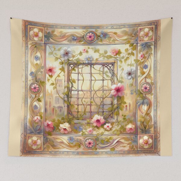 Item preview, Bouquet Balustrade : Spring Entwined designed and sold by TheCheckerwell.