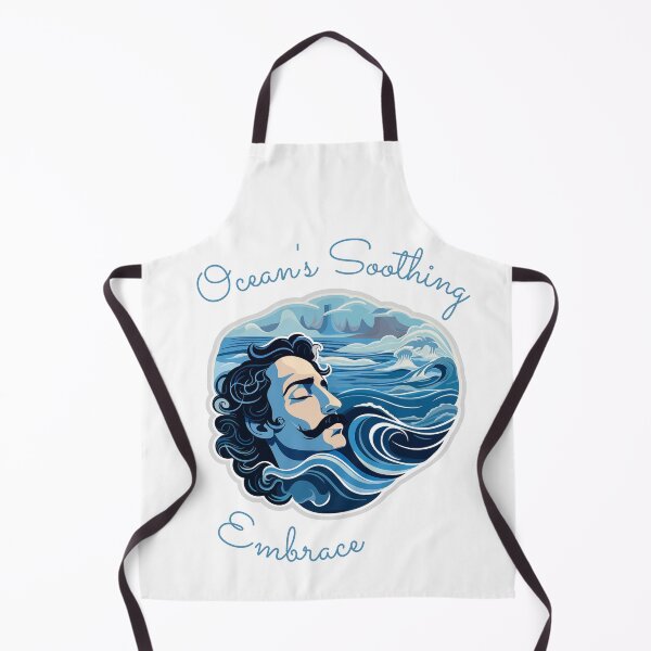Artikelvorschau, Ocean's Soothing Embrace Geschenke für Surfer entworfen und verkauft von WioletaArtStudio.