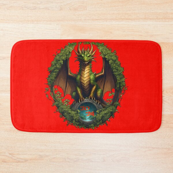 Item preview, Mystical Dragon Prints: Neon Elegance for the Year 2024 designed and sold by leyfinder.