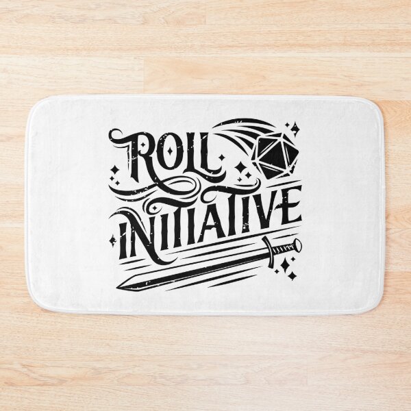 Item preview, Roll Initiative Fantasy Vintage Text designed and sold by wolfkin-design.