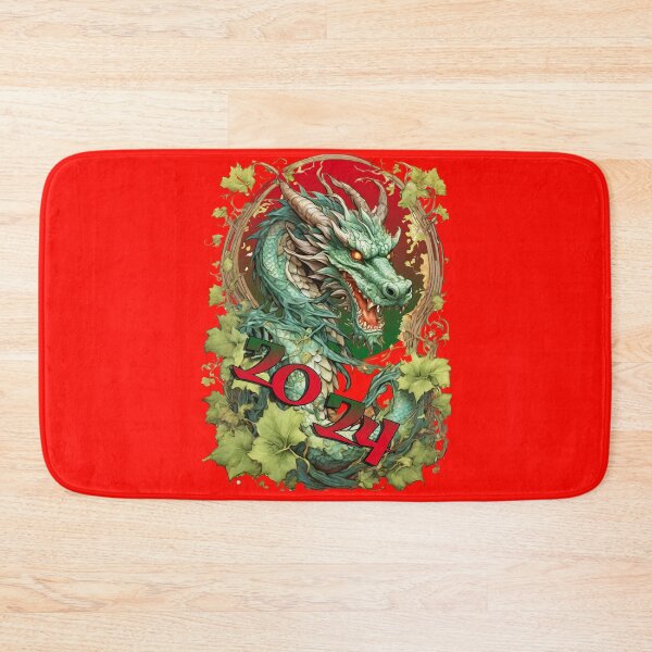 Item preview, Mystical Dragon Prints: Neon Elegance for the Year 2024 designed and sold by leyfinder.