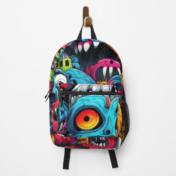 Artikelvorschau, Puppet Bad Trip, Creature Designs, Acid Smile, Psychedelic Fashion, Acid Puppet, Trippy Styles, Lustiges Monster entworfen und verkauft von psytrancedesign.