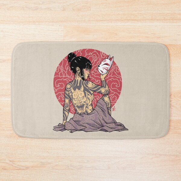 Item preview, Tattooed Kitsune girl designed and sold by churussavioli.