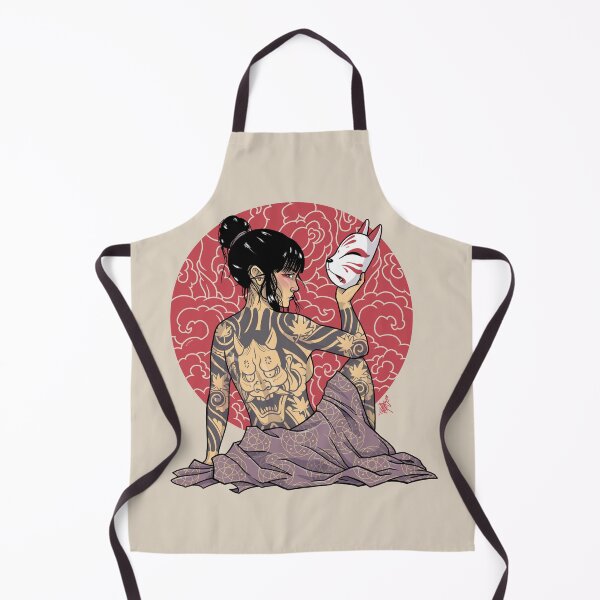Item preview, Tattooed Kitsune girl designed and sold by churussavioli.