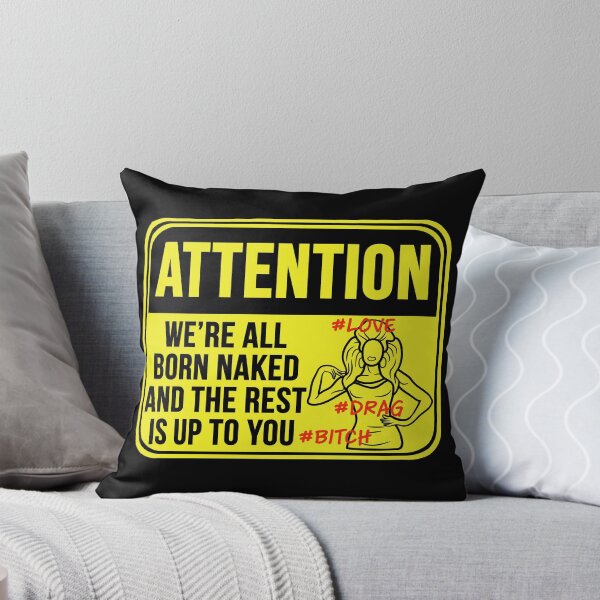 Item preview, We're All Born Naked designed and sold by MarkMySign.