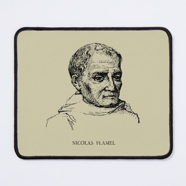 Item preview, Porträt von Nicolas Flamel designed and sold by Twisted Kids.