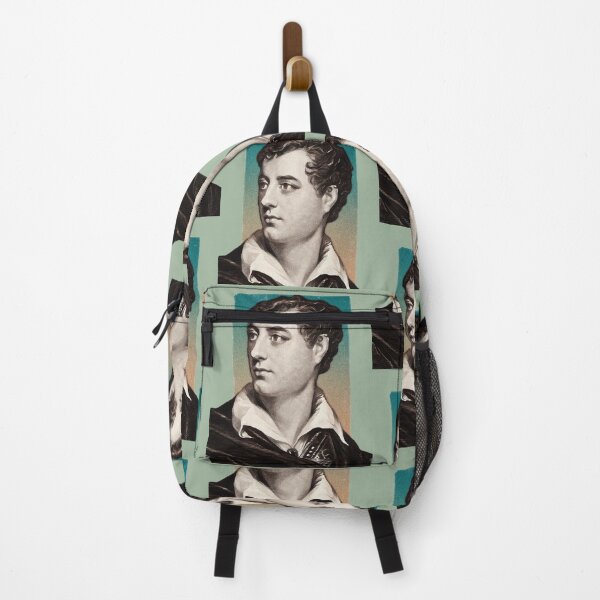 Item preview, English Poet Lord Byron - green - illustration designed and sold by Litstoy.