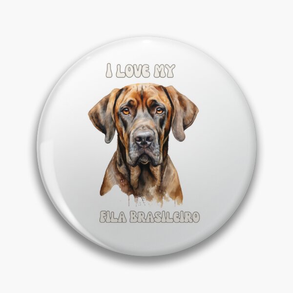 Item preview, I love my Fila Brasileiro dog designed and sold by M1234s.