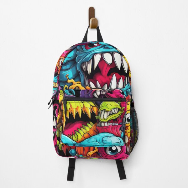 Artikelvorschau, Puppet Bad Trip, Creature Designs, Acid Smile, Psychedelic Fashion, Acid Puppet, Trippy Styles, Lustiges Monster entworfen und verkauft von psytrancedesign.