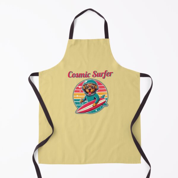 Item preview, Space Surfer Dog Retro designed and sold by SnuggleSafari.