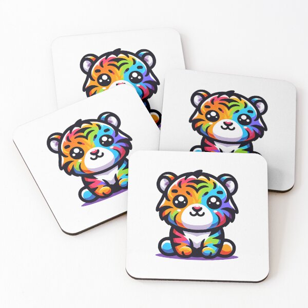 Item preview, Cute Little Tiger Colorful designed and sold by LoviDesign.
