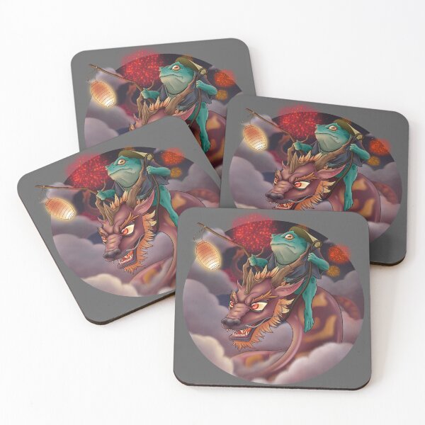 Item preview, Dragon with frog designed and sold by SeshbrowArt.