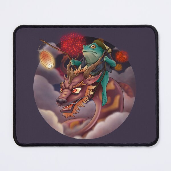 Item preview, Dragon with frog designed and sold by SeshbrowArt.