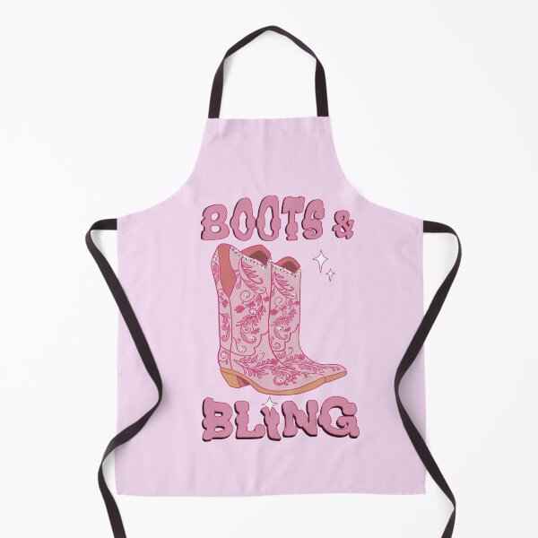 Item preview, Boots and Bling pink Cowgirl designed and sold by Apescribbles.