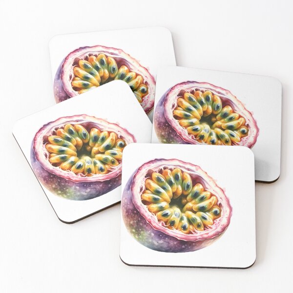Item preview, Watercolour Passion Fruit designed and sold by Truck Stop One.