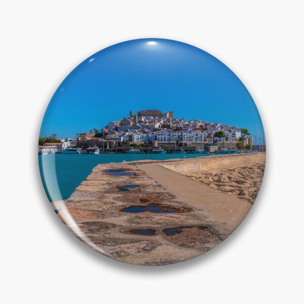 Item preview, Peniscola Spain Castle View From Harbour Wall Costa del Azahar designed and sold by acceleratorhams.