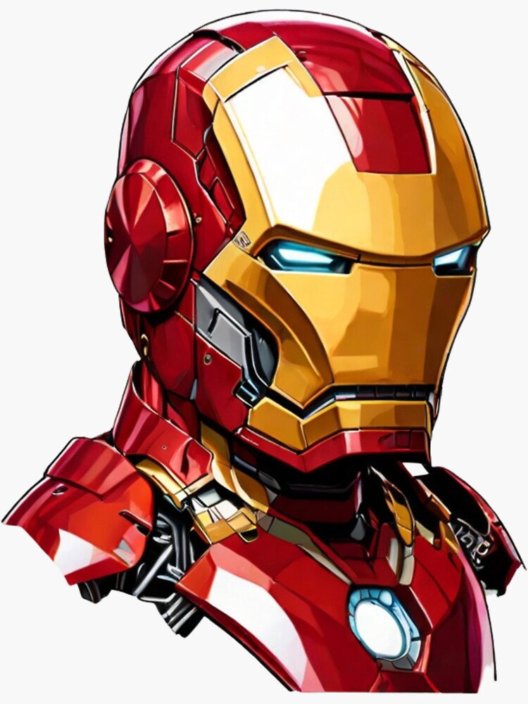 Thumbnail 3 of 3, Sticker, Iron Hero designed and sold by Jsacevedo19.