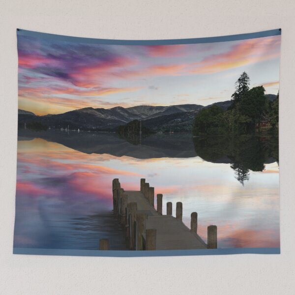 Item preview, Lake Windermere Sunset designed and sold by Alisonchambers2.