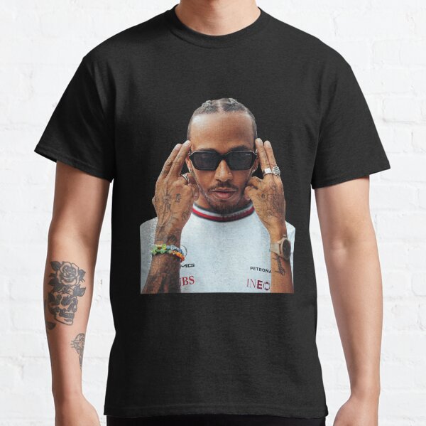 Item preview, Lewis Hamilton F1 Driver Finger Pistols George F1 Teammate designed and sold by FormulaGTee1.