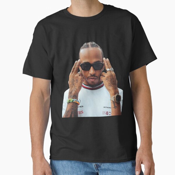 Item preview, Lewis Hamilton F1 Driver Finger Pistols George F1 Teammate designed and sold by FormulaGTee1.