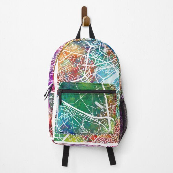 Item preview, Newcastle England Street Map designed and sold by ArtPrints.