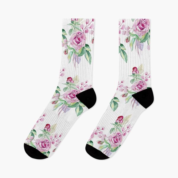 Item preview, Watercolor pink roses designed and sold by tapilipa.