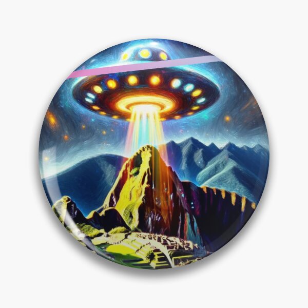 Item preview, Ataque extraterrestre OVNI en Cuzco Perú, 2039 - Machu Picchu designed and sold by ARVA-Digital.