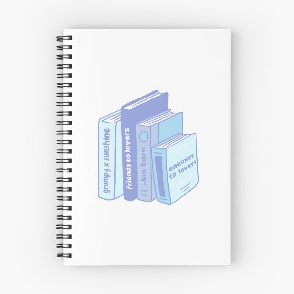 Item preview, Tropos de romance azul como pila de libros designed and sold by CorLeoniss.
