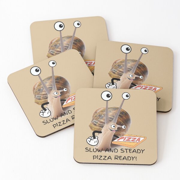 Item preview, Slippery Snail Pizza Delivery Doodle Funny Art designed and sold by ReadytoWork.