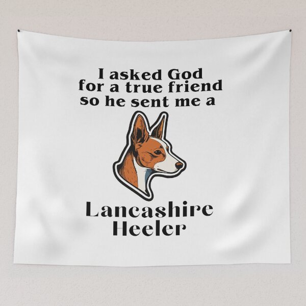 Item preview, I asked dog for a true friend so he sent me a Lancashire heeler designed and sold by CyberArtistOne.