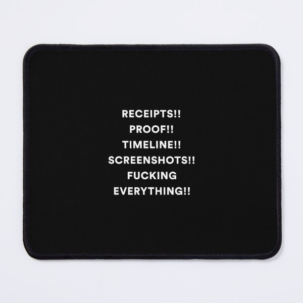 Item preview, "Receipts! Proof! Timeline! Screenshots!..." | Heather Gay | The Real Housewives of Salt Lake City designed and sold by guest-pillow.