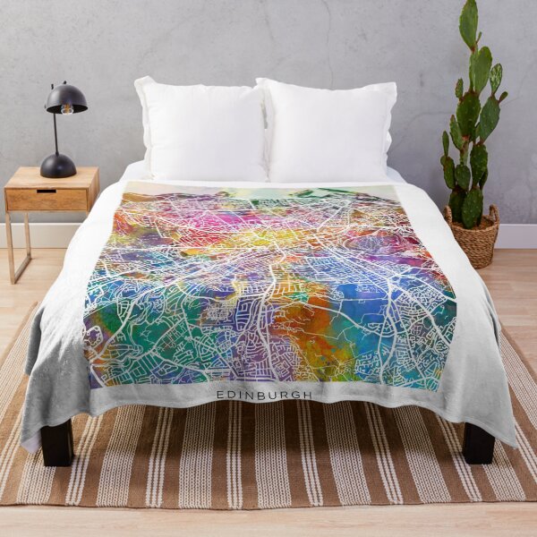 Item preview, Mapa de calles de Edimburgo designed and sold by ArtPrints.