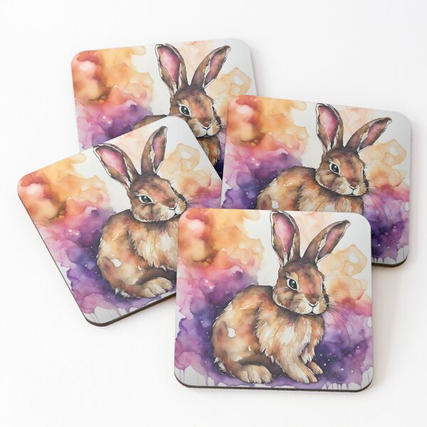 Item preview, Alcohol Ink Rabbit designed and sold by LittleGoblinPrs.