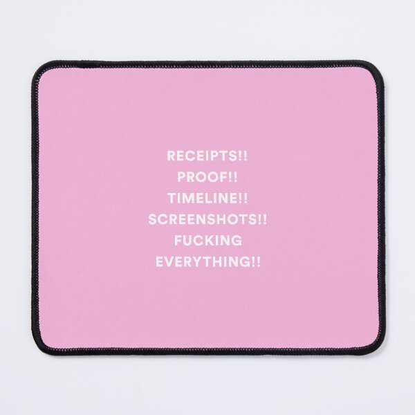 Item preview, "Receipts! Proof! Timeline! Screenshots!..." | Heather Gay | The Real Housewives of Salt Lake City designed and sold by guest-pillow.