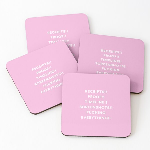 Item preview, "Receipts! Proof! Timeline! Screenshots!..." | Heather Gay | The Real Housewives of Salt Lake City designed and sold by guest-pillow.