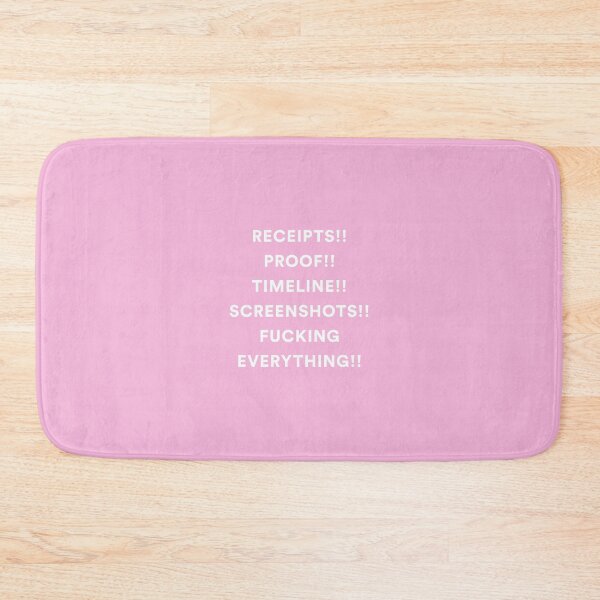 Item preview, "Receipts! Proof! Timeline! Screenshots!..." | Heather Gay | The Real Housewives of Salt Lake City designed and sold by guest-pillow.